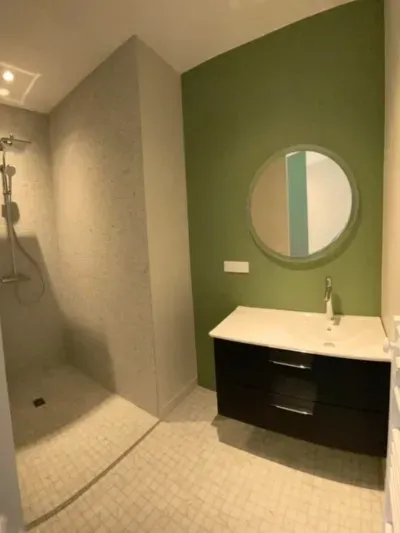 salle de bain neuve