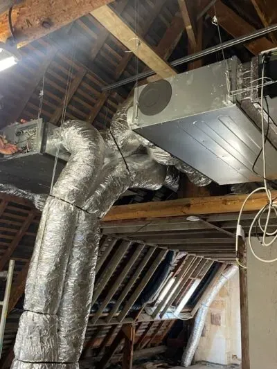 installation ventilation